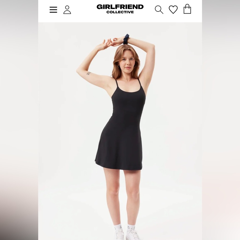 NWT Girlfriend Collective “Juliet Strappy Dress”